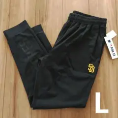 新品　MLB パドレス　パンツ　ジョガーパンツ　ロングパンツ　黒　メンズ　L