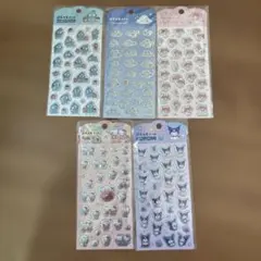 お値下げ！！ DAISO サンリオ♡ぷくっとシール5種類セット