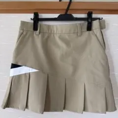 adidas レディース ゴルフ スカート ベージュ　サイズL