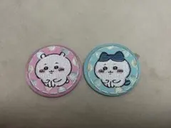 ちいかわ、ハチワレ 刺繍缶バッジ 2個セット