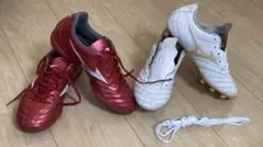 ミズノ モナルシーダ トレーニングシューズ スパイク　ジュニア　23㎝　サッカー