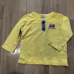 miki HOUSE イエロー Tシャツ Fサイズ