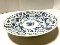 T&T TABLE COLLECTION 中皿 21cm 5枚 花柄 青 白