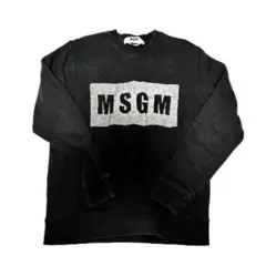 MSGM スウェット ブラック ロゴのサムネイル
