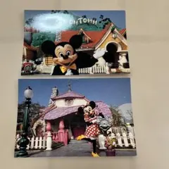 ロサンゼルス　ディズニーランド　ポストカード