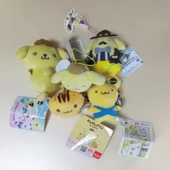 マスコット5体『ポムポムプリン』【スコーン】【ベーグル】pompompurin