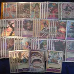 【大会優勝構築！】紫黒ルフィ 構築済みデッキ ワンピースカード