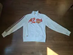 アバクロンビー&フィッチ トラックジャケット ジャージ XL 白のサムネイル