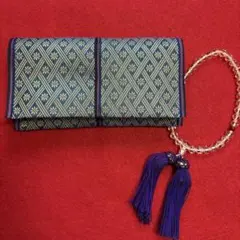 畳縁ハンドメイド　数珠入れ