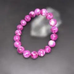 【限定】天然石パワーストーン　パープルチャロアイトブレスレット　10㎜ 男女兼用