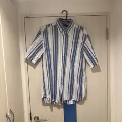 tommy hilfiger ストライプシャツ　半袖