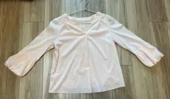 PROPORTION BODY DRESSING 長袖ブラウス　ピンク　Mサイズ