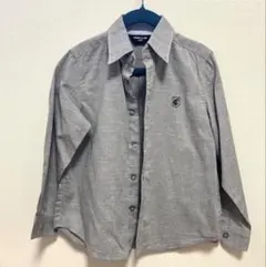 COMME CA ISM 子供用長袖シャツ 120A グレー