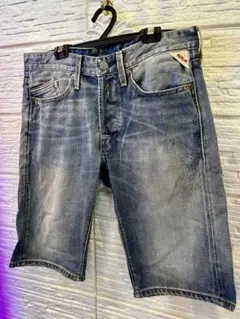 最終値下げ‼️貴重‼️レア‼️REPLAY デニムショートパンツ M997 32インチのサムネイル