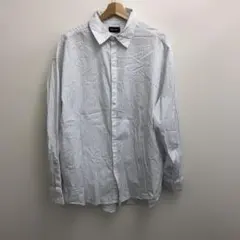 Subciety ストライプ 長袖シャツ ホワイト XLのサムネイル