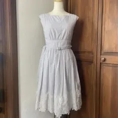 ジルバイジルスチュアートsheer floral 3Dシアーフローラルワンピース