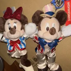 ディズニーストア 心斎橋パルコ店限定ぬいぐるみキーチェーン ミッキー