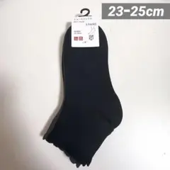 【新品】UNIQLO ユニクロ ショートソックス 3PAIRS 23～25cmのサムネイル