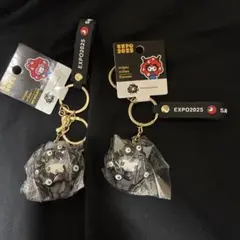 サンリオ ミャクミャク キーホルダー 7種セット 白 黒 ホワイト