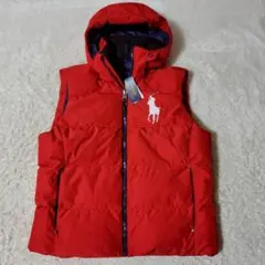 新品未使用品タグ付き✨　POLO　ラルフローレン　ダウンベスト　ビッグポニー　L