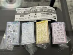 サンリオキャラクターズ ボンボンドロップ ミニチュアチャーム ４つセット