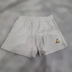 ロサンゼルス・レイカーズ ロゴ入り グレーショートパンツ 80～90cm程度