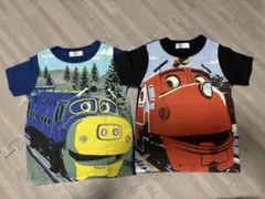 チャギントンＴシャツ100CM 2枚セット ブルースターとウィルソン