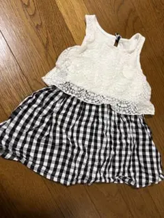 お値下げ☺︎グローバルワーク ノースリーブ ワンピース 90cmのサムネイル
