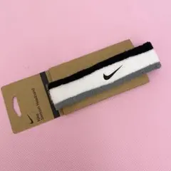 【1回のみ使用】NIKE ナイキ スウッシュ ヘッドバンド ヘアバンド