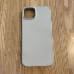 無印良品 iPhone用 シリコンケース ホワイト