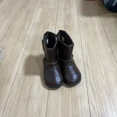 スクエアトウ、エンジニアブーツ17cm