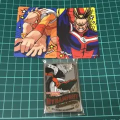 ヒロアカ 原画展 パブミラー風アクリルステッカー マグネット 爆豪 オールマイト