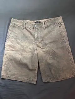 【美品】RVCA ルーカ 迷彩 カモフラ ハーフパンツ ショートパンツ W30のサムネイル