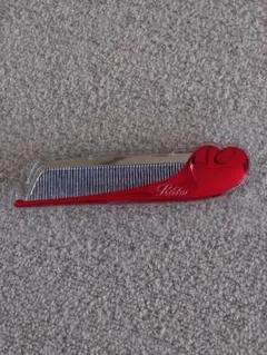 美品　ReFa ハート型コーム 赤