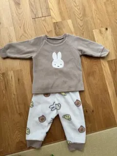 ミッフィー　パジャマ　80 冬用