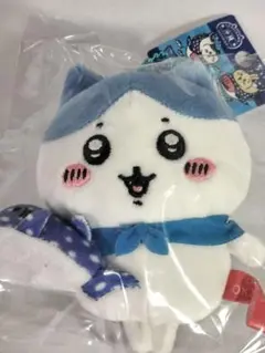 新品未開封　ハチワレ　ジンベイザ　ぬいぐるみ　キーチェーンメ　　沖縄限定