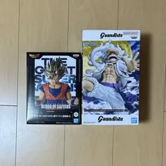 ドラゴンボール ワンピース フィギュア 2種セットのサムネイル
