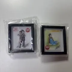 あだち充　画業55周年ウィンドウアートコレクション ガチャガチャ 2点まとめ売り