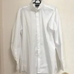 GENTRIND ホワイトスタンドカラーシャツ