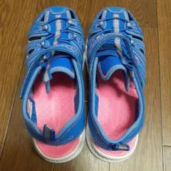 Skechers 青 サンダル 22cmのサムネイル