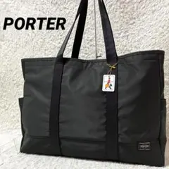 最新型✨美品】PORTER FLASH トートバッグ A4 PC収納 肩掛け紺 - メルカリ