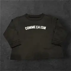 モノコムサ　COMME CA ISM 長袖カットソー ブラック 90