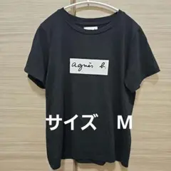 【レディース】agnes b. × ADAM ET ROPE Tシャツ 黒 M