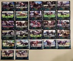 KONAMI HORSERIDERS 競走馬カード 27枚セットのサムネイル