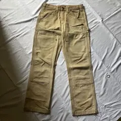 Carhartt ダブルニー ベージュ ワークパンツ 30×30