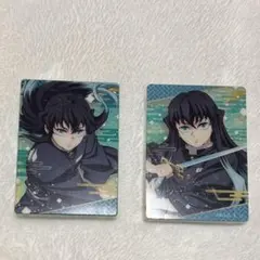 鬼滅の刃 ウエハース カード 第7弾 第8弾 R SR 時透無一郎 セット
