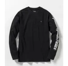 1PIU1UGUALE3 RELAX 袖ロゴ　長袖　ロンT Tシャツ