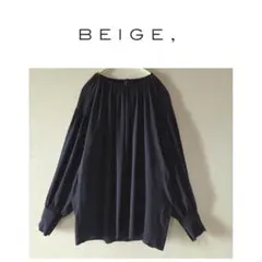 BEIGE. ギャザーブラウスのサムネイル