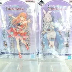 学園アイドルマスター 葛城リーリヤ 紫雲清夏 2個 アクリルスタンド 一番くじ