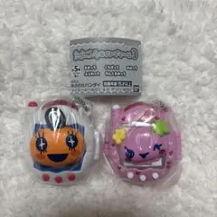 たまごっち スイングケース3 めめっち ふらわっち ガチャガチャ